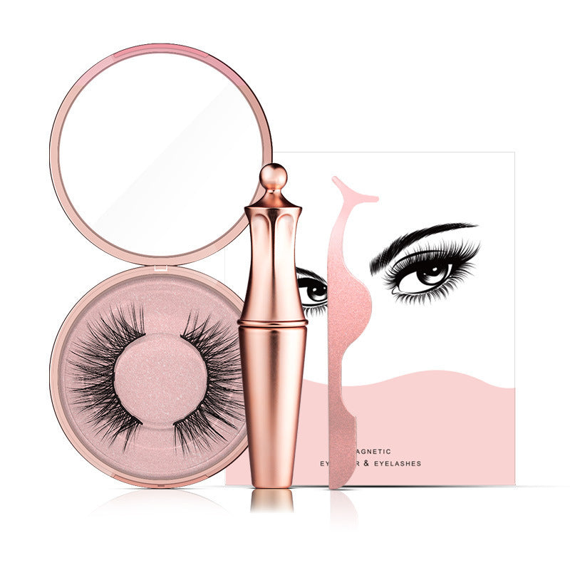 Natural Long Lasting Magnetic Liquid Eyeliner & Magnetic False Eyelashes & Tweezer Set Make up Set Natural Long Lasting Magnetic Liquid Eyeliner & Magnetic False Eyelashes & Tweezer Set Make up Set